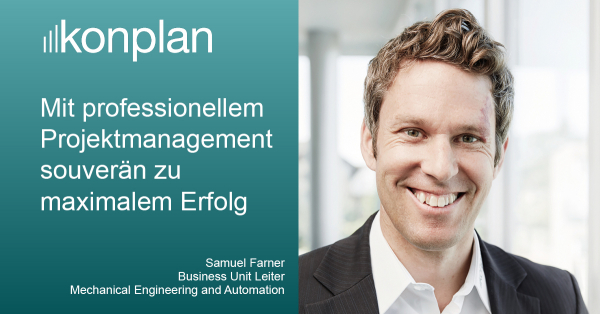 Projektmanagement bei konplan: Erfolg und Effizienz durch einen professionellen Projektmanagement-Prozess!