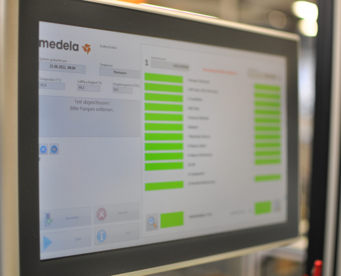 Testsystem für Medizinprodukt