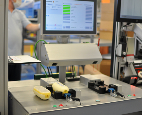 Testsystem für Medizinprodukt