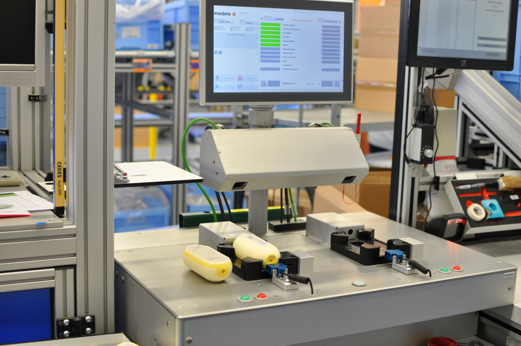 Testsystem für Medizinprodukt